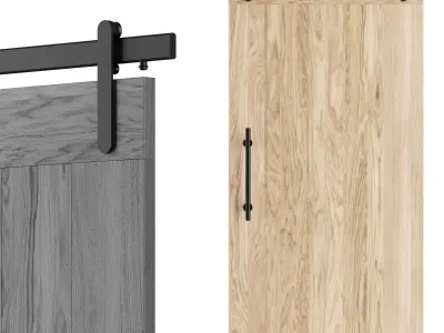 crownlab Sliding doors 3D model