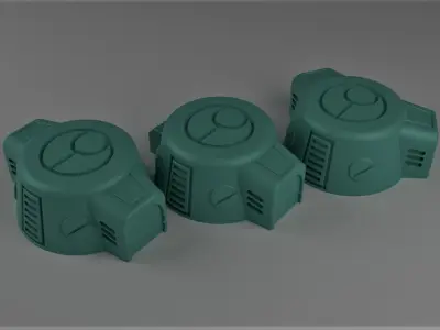 Modular Xeno Pipeline Free 3D print model