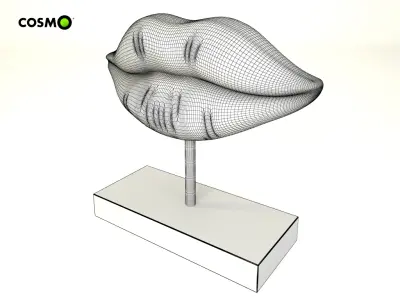 Figurine Lips 3D model