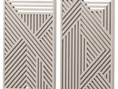 Decor Wall Art 2 3D model