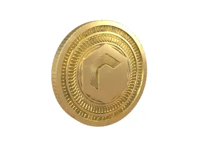 Rally Coin v6 002 3D model