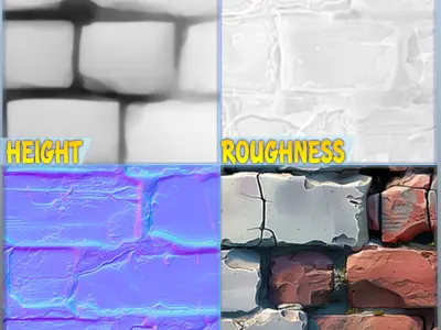 Stylized Wall Seamless Texture Texture 84