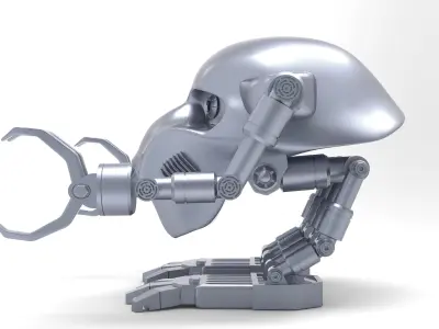 Raptor Robothelmets Series Sci Fi 3D print model