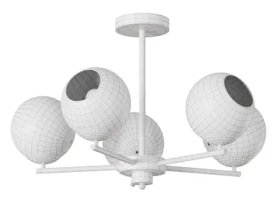Chandelier Bolle Hole by Lalume 3D model