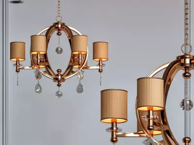 Classic chandelier 3 3D model