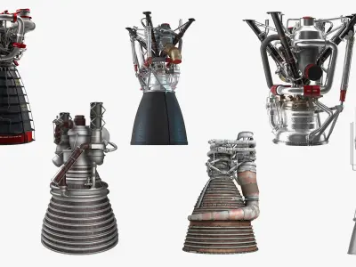  Rocket Engines Collection 5 