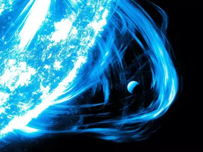 Procedural Star 3D model