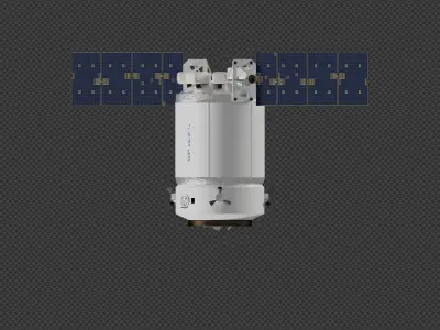 SpaceX Dragon-XL 3D model
