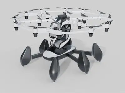  Hexa Drone By Lift Aircraft 
