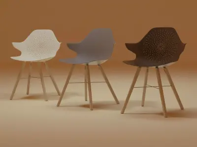 Klera Armchair D 3D model