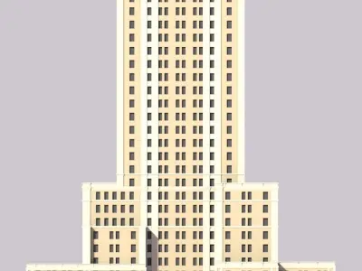 Hotel Pierre 3D print model