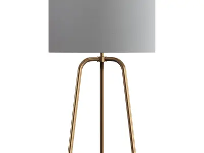 Gio Metal Table Lamp 3D model purchase