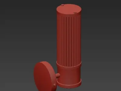 Wall Lamp Claridges Single 3D model
