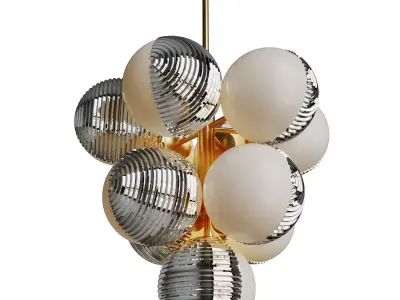 Chandelier Ademar Chandelier 13 plafond 3D model