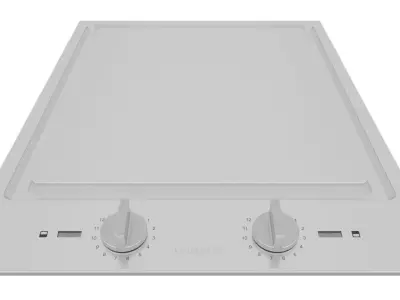 Miele CS 1327 teppanyaki cooktop - Photorealistic Low-poly 3D model