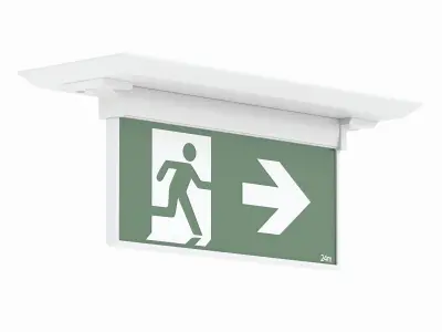Exit Sign 3D model