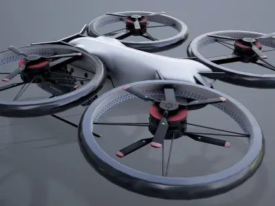  Flying Taxi Airbus 