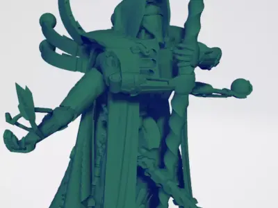 Space robot Technician 3D print model