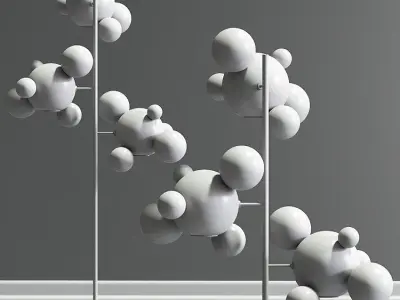 Ic Flos Floor Lamp 3D model