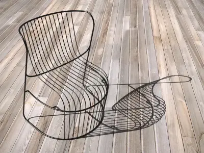 Kaskad Chair 3D model