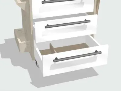 Furniture MODELS 3D Low-poly 3D model