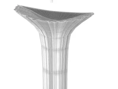 Washbasin marmorin 3D model