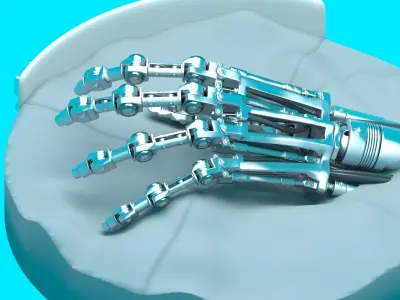 Terminator T-800 Arm T2 3D print model