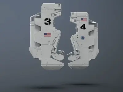 SPACESUIT Astronaut MMU 3D model