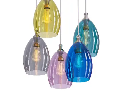 Cluster Pendant 3D model