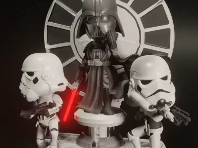 Darth Vader - Pocket Player  3D print model