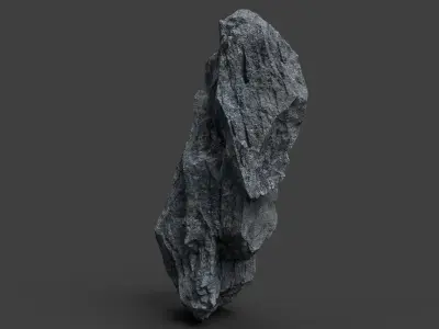 Rock 7-7 Low-poly 3D model purchase