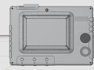 Sci-Fi Tablet 3D model