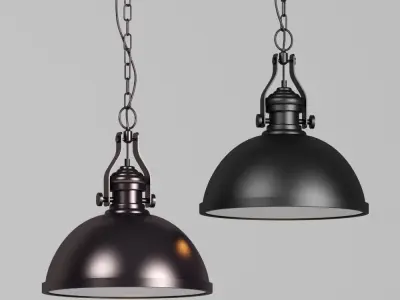 Hanging lamp 4 in 1 - LOFT HOUSE P-194 P-195 P-196 P-197 3D model
