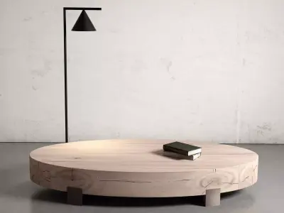 Beam Coffee Table - Limited Edition 3D model