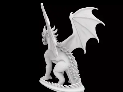 Dragon 3D Print Model 3D print model