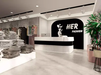 Fashion Store  3D model