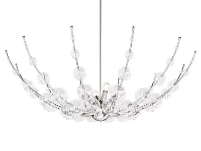 Currey and Co Abberton Chandelier Low-poly 3D model