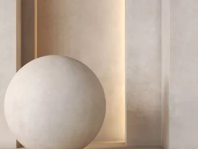 Decorative Wall Plaster Texture 4K - Seamless Texture