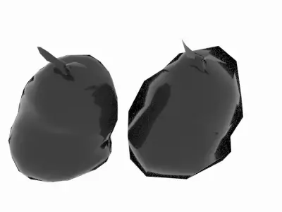 Tri Trash Bag Low-poly 3D model