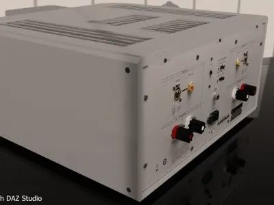 High-end Power Amplifier Esoteric S-02 3D model
