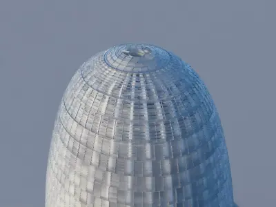 Torre Glories 3D model