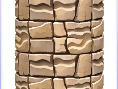 Stylized Tile Seamless Texture Texture order