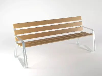 Bench 3D model