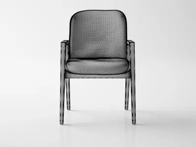 Dining Chair - High Quality Furniture 02 3D model