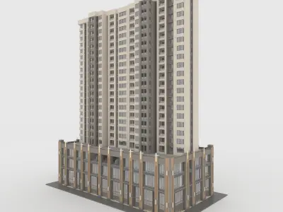 Tower Apartment 3 3D model