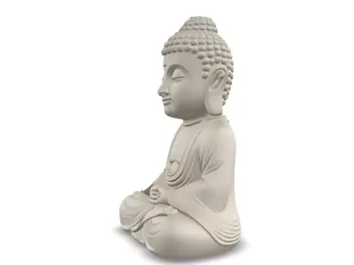 Mini Zen Garden 3D Model Pack  8  Props Low-poly 3D model