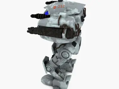 Hurricane heavy walker 3D model