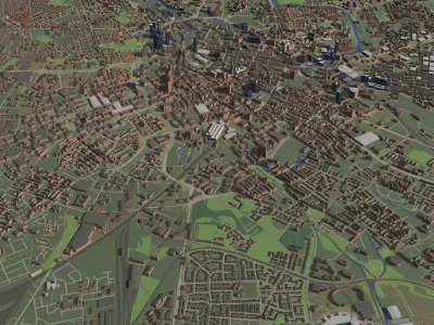 Manchester England - city and urban