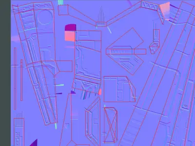 Khypol Spaceship MK II Low-poly 3D model