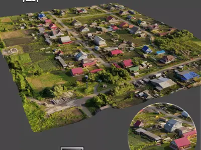 Aerial scan 14 3D model